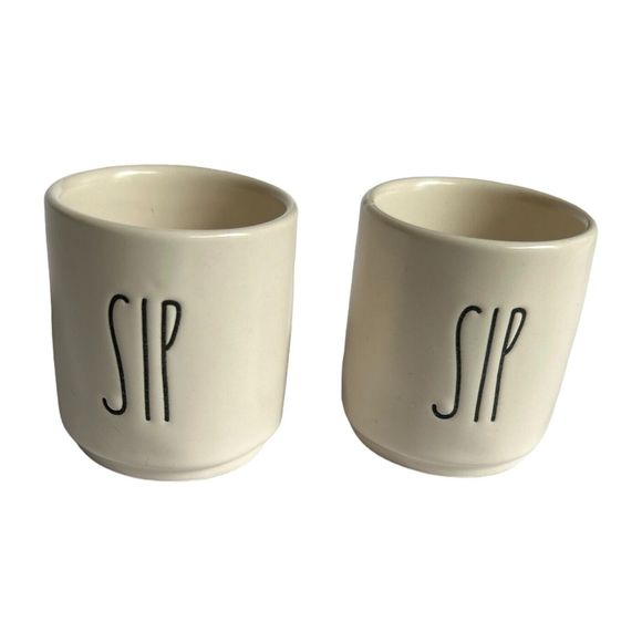 New in Box Rae Dunn Sake Gift Set "Sake" & "Sip" Set - Picture 5 of 7